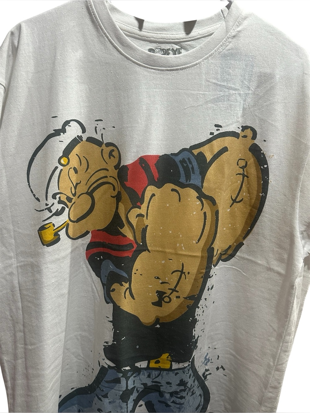 Popeye Graphic Short Sleeve Tee - Classic Cartoon Print